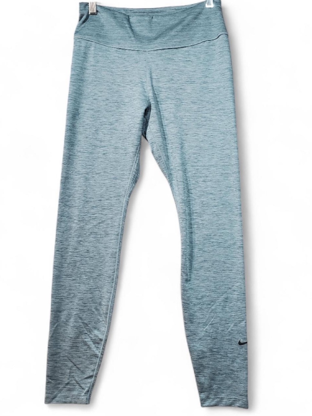 Nike Dri Fit Heathered Light Blue Women's Leggings